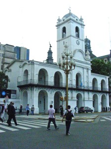 Pre-boom simplicity, the colonial Cabildo